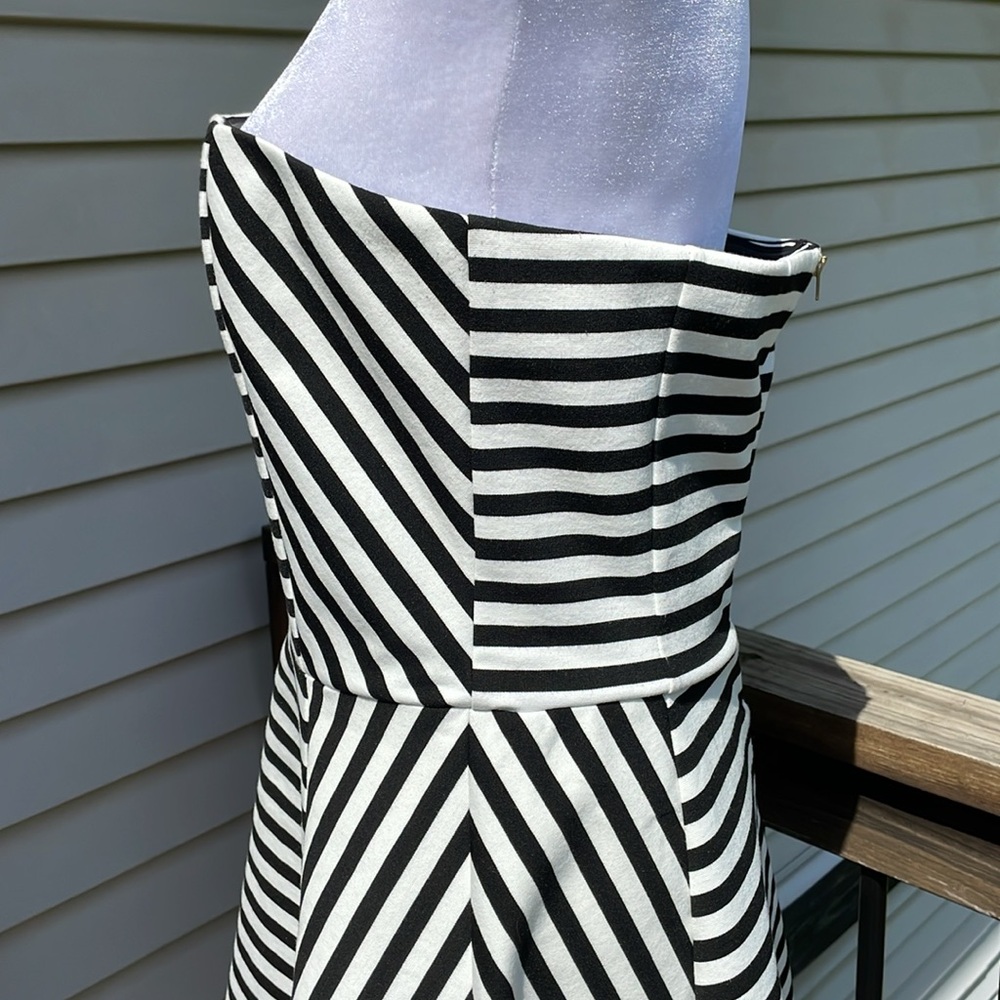 Ponte Knit Strapless Mini by Express - Picture 7 of 14